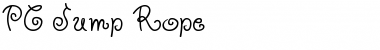 PC Jump Rope Regular Font