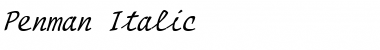 Penman Italic Font