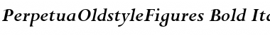 Download PerpetuaOldstyleFigures Font