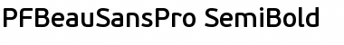 Download PF BeauSans Pro Font