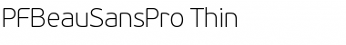 Download PF BeauSans Pro Font