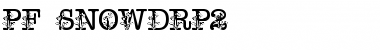 Download pf_snowdrp2 Font