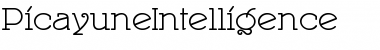 Download PicayuneIntelligence Font