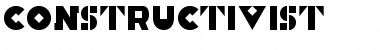 Constructivist Regular Font