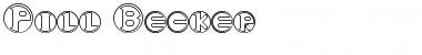 Pill Becker Normal Font