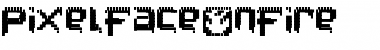 Download PixelFaceOnFire Font