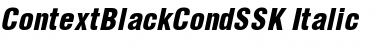 Download ContextBlackCondSSK Font