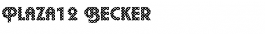 Download Plaza12 Becker Font