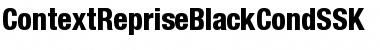 ContextRepriseBlackCondSSK Regular Font