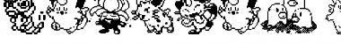 Pokemon pixels 1 Regular Font