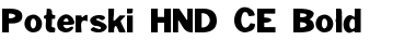 Download Poterski HND CE Font