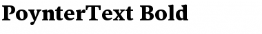 PoynterText Regular Font