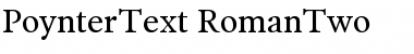 Download PoynterText-RomanTwo Font