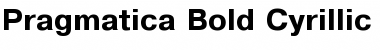 Pragmatica Bold Cyrillic Font