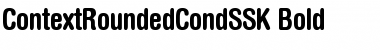 ContextRoundedCondSSK Bold Font