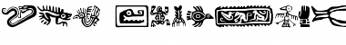 Pre-Columbian Ornaments Regular Font