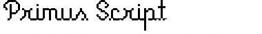 Primus Script Regular Font