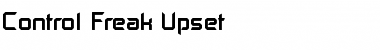 Download Control Freak Upset Font