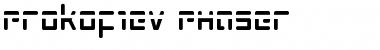 Download Prokofiev Phaser Font