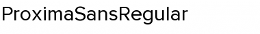 Download ProximaSansRegular Font