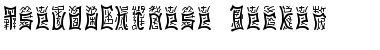 PseudoChinese Becker Normal Font