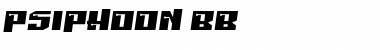 Psiphoon BB Regular Font