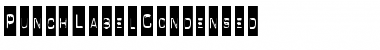 PunchLabelCondensed Regular Font