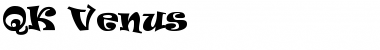 QK Venus Regular Font