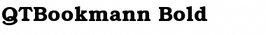 QTBookmann Bold Font