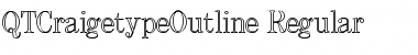 Download QTCraigetypeOutline Font