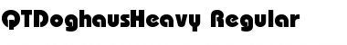 QTDoghausHeavy Regular Font