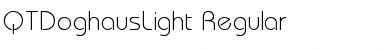 Download QTDoghausLight Font