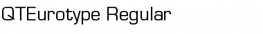 QTEurotype Regular Font