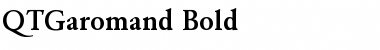 QTGaromand Bold Font