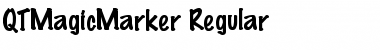 QTMagicMarker Regular Font