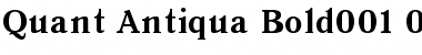 Quant Antiqua Bold Font