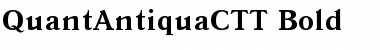 QuantAntiquaCTT Bold Font