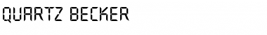 Download Quartz Becker Font