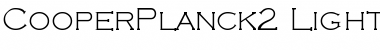 Download CooperPlanck2 Font