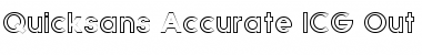 Download Quicksans Accurate ICG Out Font