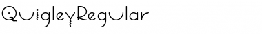 Quigley Regular Font