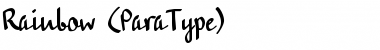 Rainbow (ParaType) Regular Font