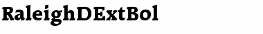 RaleighDExtBol Regular Font