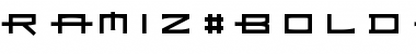 Ramiz-BoldA Regular Font