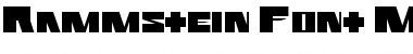 Rammstein Font Made By: AiR Rammstein Font