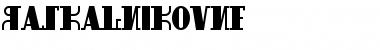 Download RaskalnikovNF Font