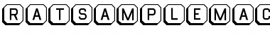 Download RatsampleMac3D Font