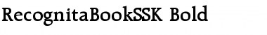 Download RecognitaBookSSK Font