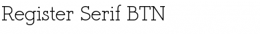 Register Serif BTN Regular Font