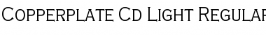 Copperplate-Cd-Light Regular Font